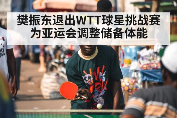樊振东退出WTT球星挑战赛 为亚运会调整储备体能